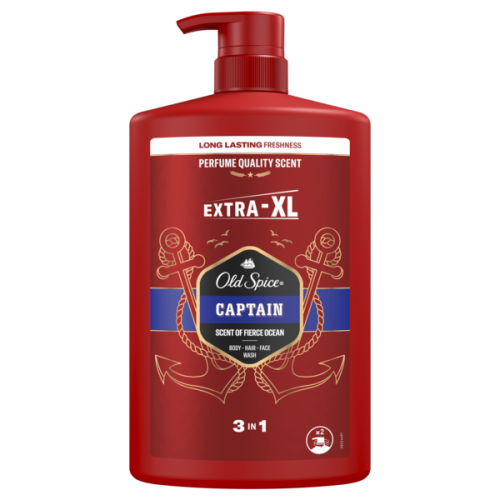 OLD SPICE SHOWER GEL & SHAMPOO CAPTAIN 1000ml