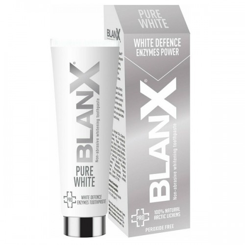 BLANX PRO PURE WHITE DEFENCE ENZYMES TOOTHPASTE 75ml 