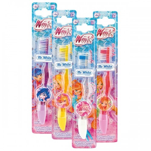 MR. WHITE WINX FLASHING TOOTHBRUSH 1τμχ