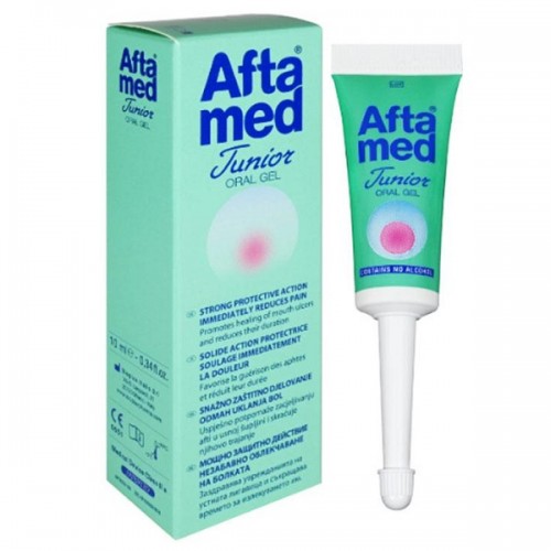 AFTAMED JUNIOR ORAL GEL ΣΤΟΜΑΤΙΚΗ ΓΕΛΗ ΓΙΑ ΠΑΙΔΙΑ 10ml