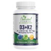 NATURAL VITAMINS D3 2000IU + K2 75ΜG 50 CHEWABLE TABS