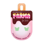 FARMA BIJOUX KIDS ΥΠΟΑΛΛΕΡΓΙΚΑ ΣΚΟΥΛΑΡΙΚΙΑ ΠΕΤΑΛΟΥΔΕΣ ΤΥΡΚΟΥΑΖ 10X8MM