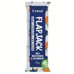 CEREA ΜΠΑΡΑ FLAPJACK SEA BUCKTHORN & BLUBERRY ΧΩΡΙΣ ΓΛΟΥΤΕΝΗ BIO 50g