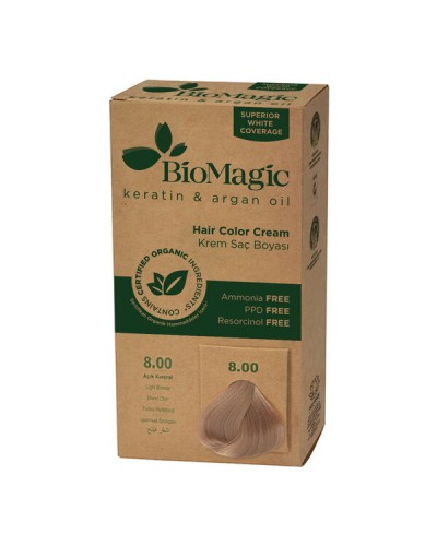 BIOMAGIC HAIR COLOR CREAM 8.00 / LIGHT BLONDE