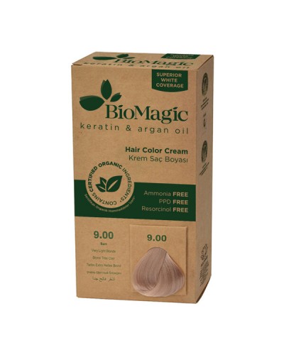 BIOMAGIC HAIR COLOR CREAM 9.00 / VERY LIGHT BLONDE