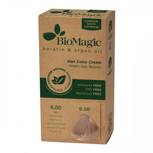 BIOMAGIC HAIR COLOR CREAM 9.00 / VERY LIGHT BLONDE