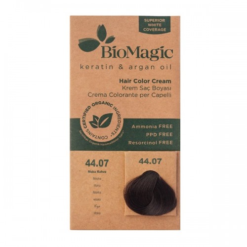 BIOMAGIC HAIR COLOR CREAM 44.07 / MOCHA