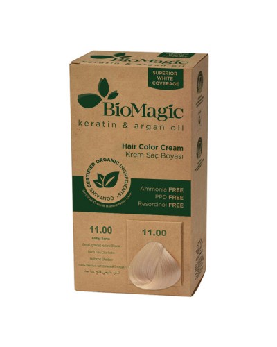 BIOMAGIC HAIR COLOR CREAM 11.00 / EXTRA LIGHTENED NATURAL BLONDE