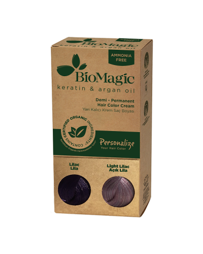 BIOMAGIC HAIR COLOR CREAM PERSONALIZE YOUR HAIR COLOR LILAC