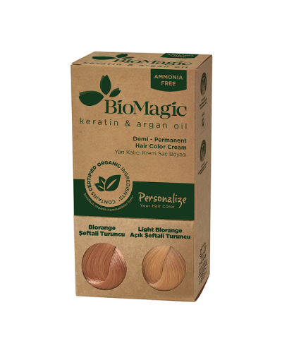 BIOMAGIC HAIR COLOR CREAM PERSONALIZE YOUR HAIR COLOR BLORANGE