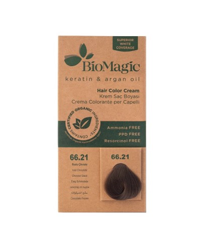 BIOMAGIC HAIR COLOR CREAM 66.21 / ICED CHOCOLATE