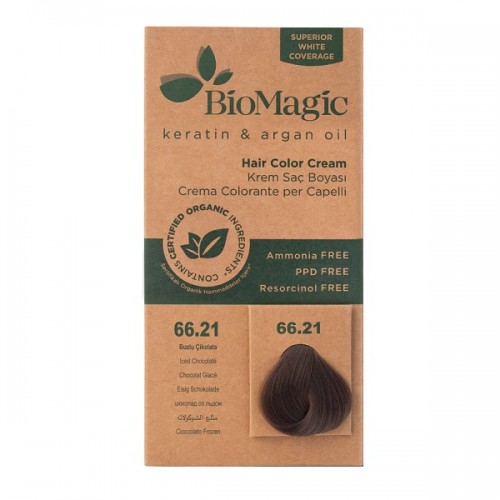 BIOMAGIC HAIR COLOR CREAM 66.21 / ICED CHOCOLATE