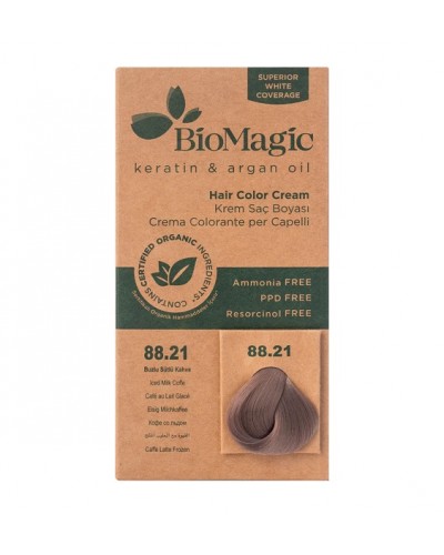 BIOMAGIC HAIR COLOR CREAM 88.21 / ICED MILK COFFEE