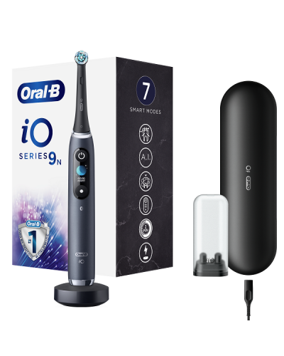 ORAL-B iO SERIES 9 MAGNETIC BLACK ONYX ΗΛΕΚΤΡΙΚΗ ΟΔΟΝΤΟΒΟΥΡΤΣΑ 1τμχ