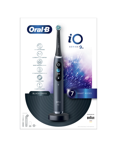 ORAL-B iO SERIES 9 MAGNETIC BLACK ONYX ΗΛΕΚΤΡΙΚΗ ΟΔΟΝΤΟΒΟΥΡΤΣΑ 1τμχ