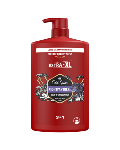 OLD SPICE SHOWER GEL & SHAMPOO NIGHTPANTHER 1000ml