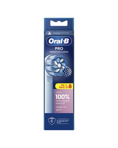 ORAL-B PRO SENSITIVE CLEAN ΑΝΤΑΛΛΑΚΤΙΚΕΣ ΚΕΦΑΛΕΣ ΗΛΕΚΤΡΙΚΗΣ ΟΔΟΝΤΟΒΟΥΡΤΣΑΣ 8τμχ