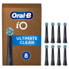 ORAL-B iO ULTIMATE CLEAN BLACK ΑΝΤΑΛΛΑΚΤΙΚΕΣ ΚΕΦΑΛΕΣ ΗΛΕΚΤΡΙΚΗΣ ΟΔΟΝΤΟΒΟΥΡΤΣΑΣ 8τμχ