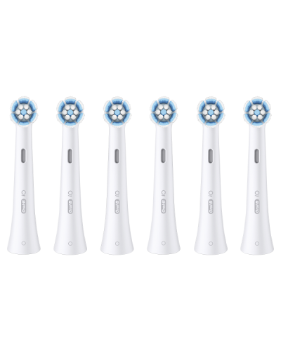 ORAL-B IO GENTLE CARE ΑΝΤΑΛΛΑΚΤΙΚΕΣ ΚΕΦΑΛΕΣ ΗΛΕΚΤΡΙΚΗΣ ΟΔΟΝΤΟΒΟΥΡΤΣΑΣ 6τμχ