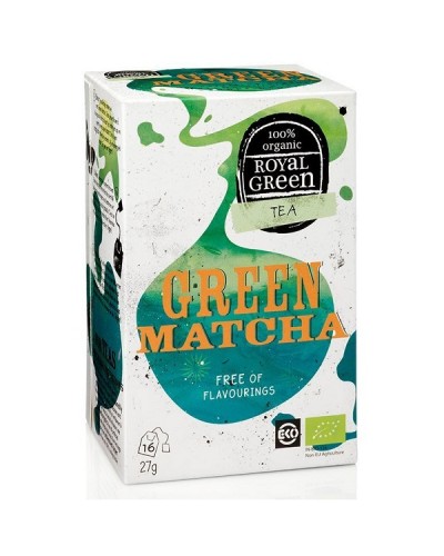 ROYAL GREEN TEA GREEN MATCHA 16 φακελάκια