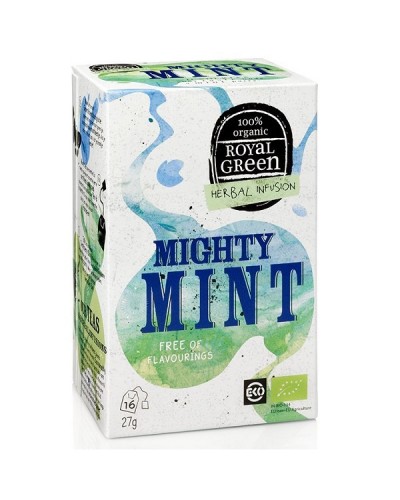 ROYAL GREEN HERBAL INFUSION MIGHTY MINT 16 φακελάκια