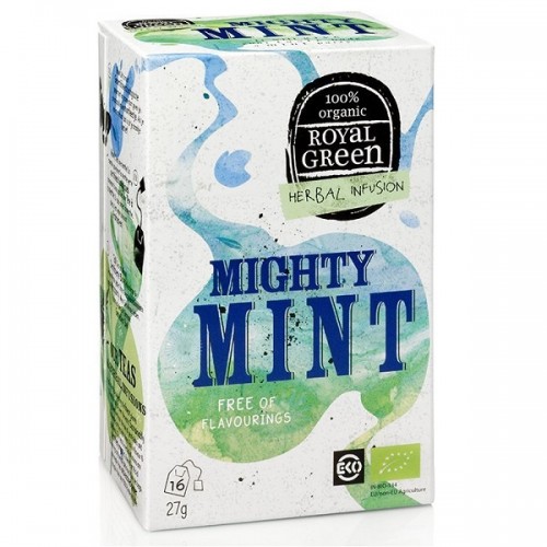 ROYAL GREEN HERBAL INFUSION MIGHTY MINT 16 φακελάκια