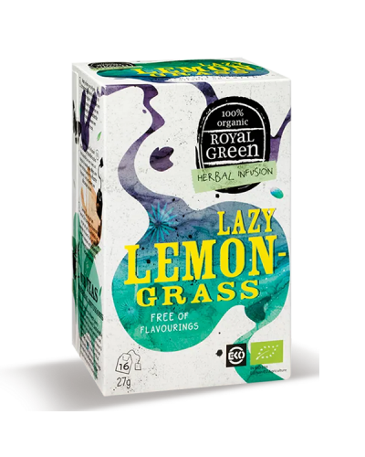 ROYAL GREEN HERBAL INFUSION LAZY LEMONGRASS 16 φακελάκια