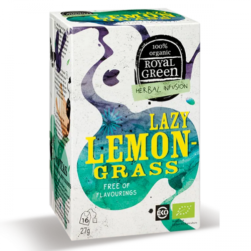 ROYAL GREEN HERBAL INFUSION LAZY LEMONGRASS 16 φακελάκια