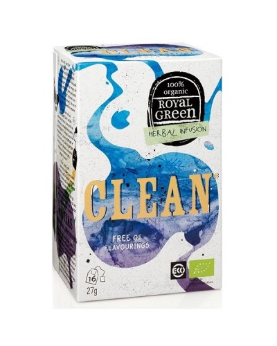 ROYAL GREEN HERBAL INFUSION CLEAN 16 φακελάκια