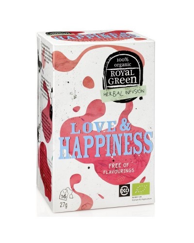 ROYAL GREEN HERBAL INFUSION LOVE & HAPPINESS 16 φακελάκια