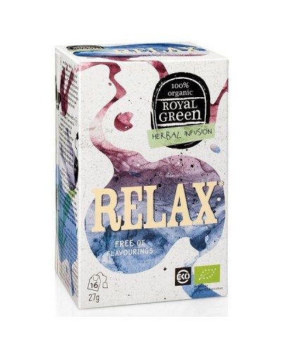 ROYAL GREEN HERBAL INFUSION RELAX 16 φακελάκια