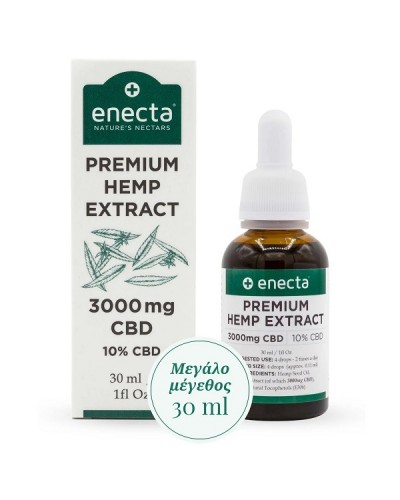 ENECTA PREMIUM HEMP EXTRACT 10% CBD 3000mg 30ml