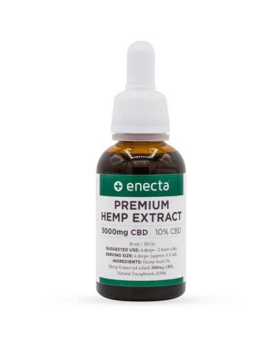 ENECTA PREMIUM HEMP EXTRACT 10% CBD 3000mg 30ml