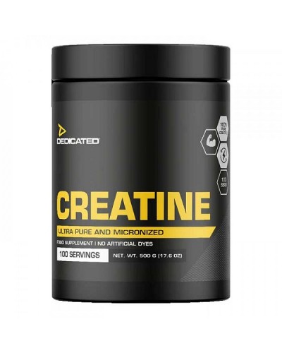 DEDICATED NUTRITION PURE MICRONIZED CREATINE MONOHYDRATE 500g