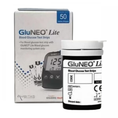 GLUNEO LITE ΤΑΙΝΙΕΣ ΣΑΚΧΑΡΟΥ 50 STRIPS (NEW BARCODE)