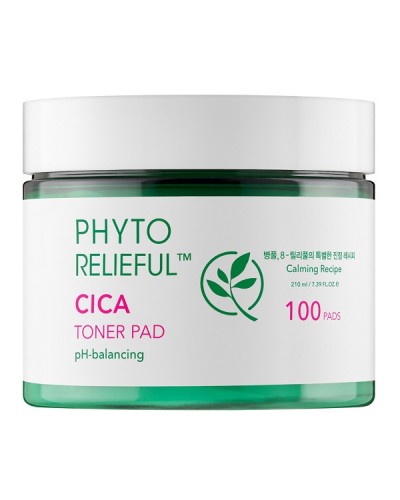 THANK YOU FARMER PHYTO RELIEFUL CICA TONER PAD 210τμχ