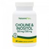 NATURES PLUS CHOLINE 500mg & INOSITOL 500mg 60tabs