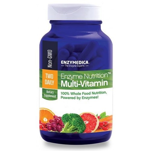 ENZYMEDICA ENZYME NUTRITION MULTI-VITAMIN TWO DAILY 60CAPS