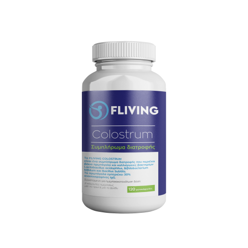 FLIVING COLOSTRUM 500MG & PROBIOTICS & SUBTILIS 120 CAPS