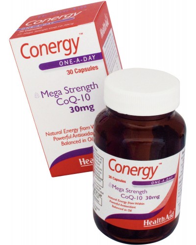 HEALTH AID CONERGY CO Q10 30MG 90CAPS