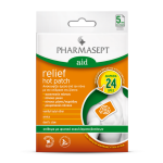 PHARMASEPT AID RELIEF HOT PATCH ΕΠΙΘΕΜΑ ΓΙΑ ΤΟΝ ΠΟΝΟ 5τμχ