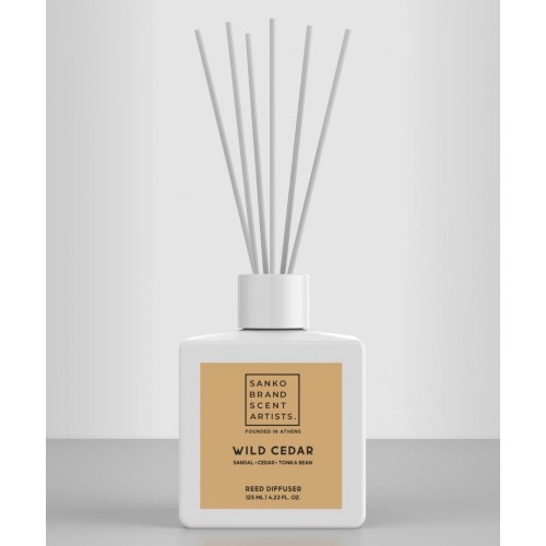 SANKO WILD CEDAR REED DIFFUSER 125ml