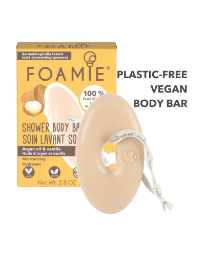 FOAMIE BODY BAR KISS ME ARGAN MOISTURISING 80GR ΜΕΧΡΙ ΕΞΑΝΤΛΗΣΕΩΣ