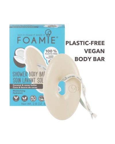 FOAMIE BODY BAR SHAKE YOUR COCONUTS MOISTURIZING 80GR