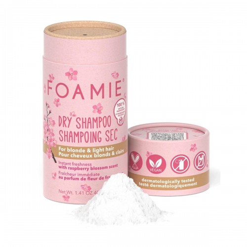 FOAMIE DRY SHAMPOO FOR BLONDE & LIGHT HAIR 40GR