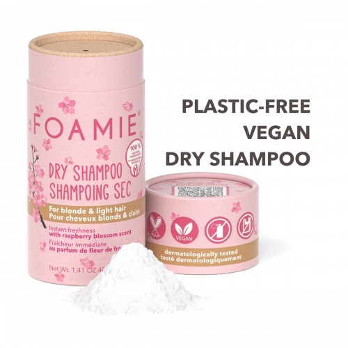 FOAMIE DRY SHAMPOO FOR BLONDE & LIGHT HAIR 40GR