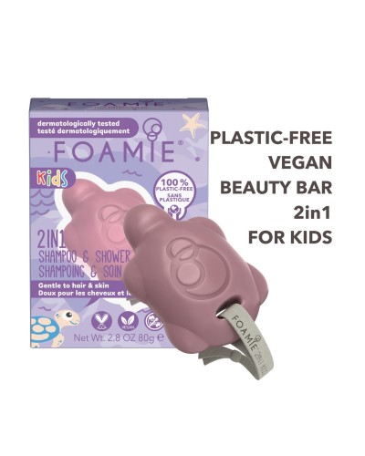 FOAMIE KIDS 2 IN 1 BAR TURTALLY CUTE 80GR ΜΕΧΡΙ ΕΞΑΝΤΛΗΣΕΩΣ