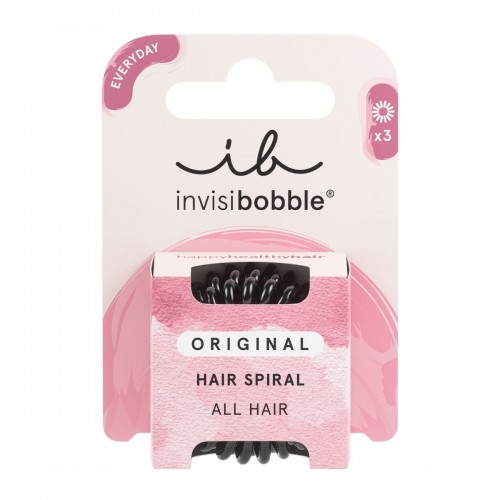 INVISIBOBBLE ORIGINAL TRUE BLACK ΛΑΣΤΙΧΑΚΙΑ ΜΑΛΛΙΩΝ 3τμχ