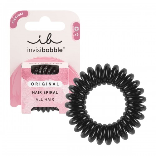 INVISIBOBBLE ORIGINAL TRUE BLACK ΛΑΣΤΙΧΑΚΙΑ ΜΑΛΛΙΩΝ 3τμχ