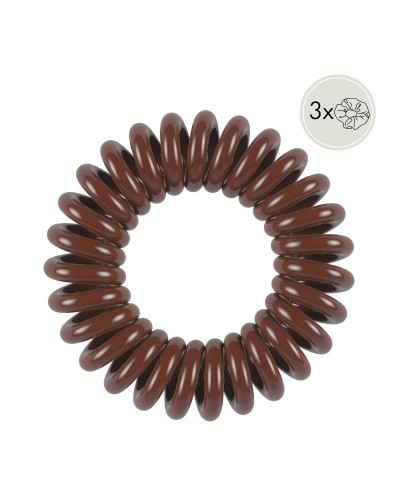 INVISIBOBBLE ORIGINAL PRETZEL BROWN ΛΑΣΤΙΧΑΚΙΑ ΜΑΛΛΙΩΝ 3τμχ